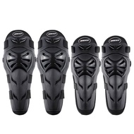 MoFlyeer New Fashion Motorcycle Protective Kneepad Design Outdoor Racing Stainless Steel Motocross Protect Knee Elbow Gear Knee Shin Protection