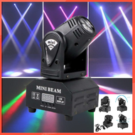 CO ALiEN Lampu Sorot Panggung LED Stage Spotlight Moving Head RGB 10W - DM512 / Led Mini beam moving