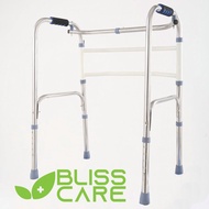 XYT001 Light Weight Aluminium Alloy Foldable 2 in 1 Walking Frame Leg Supporter