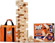 Jenga® GIANT™ Sport™ (Stacks to Over 4 Feet) Precision-Crafted, Premium Hardwood Game with Heavy-Dut