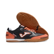 Hot Style Retro Shoes Qiaoma IC Futsal Boots Men's Leather Flat Indoor Football Boots M73D 2d1