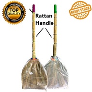 Rattan handle broom Paddy broom penyapu jerami Penyapu Jerami / Paddy Sweep Broom