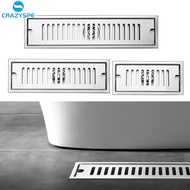 [Crazyspe] Wet Room Linear Shower Floor Drain Stainless Steel Channel Gully Waste Trap