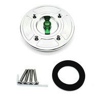 ฝาปิดถังน้ำมัน CNC สำหรับ Kawasaki Z650 Z900 Z400 Ninja 650 400 Versys-X 300 Versys 1000 KLZ1000DKF