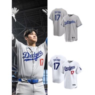 [Celebrity Style Baseball Jacket]Major League Baseball Jersey Los Angeles Dodgers Dodgers17No. Shohe