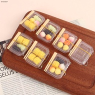 SHOESALON Mini Fast Food Box Keychain, Fast Food Box Simulation Simulation Fast Food Box Keychain, P