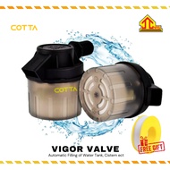 COTTA Vigor Valve Water Tank Float Valve Ball Valve Tangki Air Automatic Control Valve