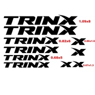 TRINX Sticker Decal for Mountain Bike and Road Bike (Sticker cut out)