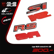 RS/Si Logo 3M Adhesive