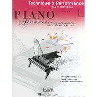 Piano Adventures All-in-Two Level 1 Tech. & Perf. : Technique & Performance - Anglici by Unknown (US