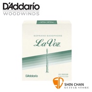 竹片►美國 RICO La Voz 高音 薩克斯風竹片 Medium Hard (3號) Soprano Sax (10片/盒)