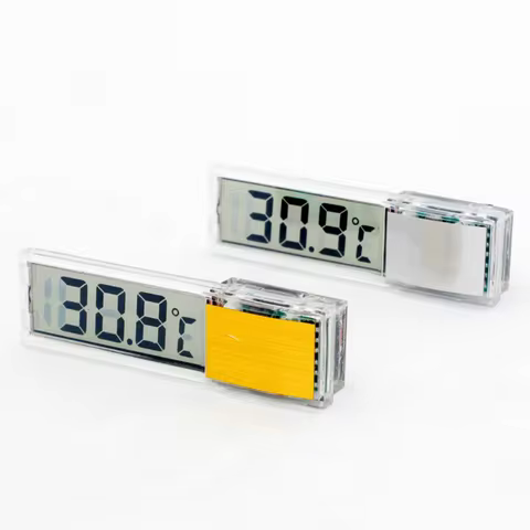 Aquarium Thermometer Electronic LCD Digital Fish Tank Temperature Measurement Fish Tank Temp Meter A