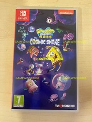 《今日快閃價》（中古二手）Switch NS遊戲 海綿寶寶 宇宙搖擺 / SpongeBob SquarePants The Cosmic Shake 歐版中英日文版