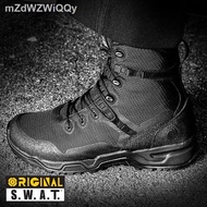 【new】✇Original SWAT Alpha Fury 8" Side Zip Boot (Black Color), Kasut Operasi Polis Army Military, Ta