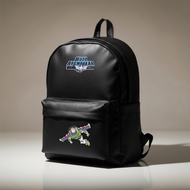 Terraforma - Stylish Backpacker for Boys and Girls Buzz Lightyear Character CUT 025 Black