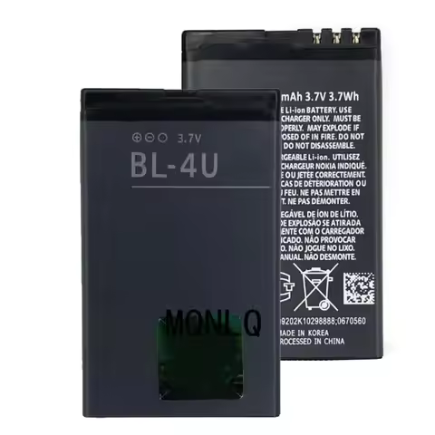 BL-4U BL4U Battery For Nokia 206 515 5250 5330 XpressMusic 5730 C5-03 E66 Asha 300 500 8800 phone Ba