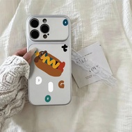 Hot Dog Drawing New applies iPhone 17pro phone case Dog Drawing 161514Anti-fall pro