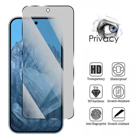 3D Privacy Screen Protectors For Google Pixel 9 Pro XL Anti-spy Protective Glass For Google Pixel 9