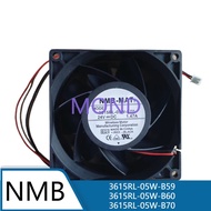 3615RL-05W-B59 3615RL-05W-B60 3615RL-05W-B70 for NMB NMB-MAT Server Cooling Fan DC24V 90x90x38mm 9CM