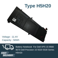 (ส่งฟรี ประกัน 1 ปี) แบตเตอรี่ โน๊ตบุ๊ค Battery Notebook Dell XPS 15 9560 9570 Dell Precision 15 552