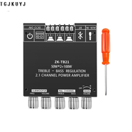 tb21 ชิปใหญ่ แท้ เพลท tb21 บลูทูธ5.0 แอมป์เบส กำลังขับ 2*50W+ซัพ 100W ซิฟ TPA3116D2 ระบบ 2.1ch ส่งฟร