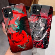 Kagurabachi 02 Glass Phone Case For iPhone 17 Air 16 Pro Max 16e 15 Pro Max 14 13 12 11