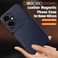 Luxury Leather Magnetic Case For Honor 400 pro Lite 400pro 400lite Honor400 pro Honor400pro Honor400