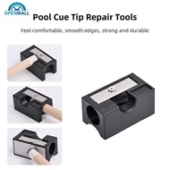 OPENMALL 6 In 1 Multi-Function Billiard Cue Tip Trimmer Clean Polish Repair Pool Cue Tip Billiards A