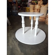 2-Tier Round Square Bridal Cake Frame 2-Tier Tart stand Table/ 2-Tier Round and Square Bridal Cake s