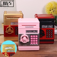 【B&S】 1 Piece Storage Tool Automatic Mini Children's Piggy Bank Safe Coin Cash Deposit Password Box 