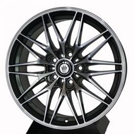 【超前輪業】全新 KONIG KN09 17吋鋁圈 5孔114.3 黑鐵灰車面