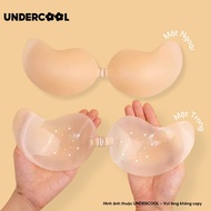 UNDERCOOL Borderless Pre-installed Silicone Bra, Anti-Slip Invisible Chest Sticker, Ultra Thin, Ligh