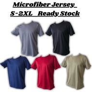 [ Luxis Duo ] Plain Jersey Microfiber Eyelet , Unisex, Sport Shirt, Running Shirt, Sport T shirt