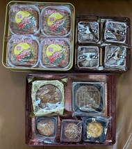月餅 榮華 奇華 美心 稻香 銀杏館 聖安娜 鴻福堂 五仁金華火腿月餅 迷你蛋黃純白蓮蓉月 雙黃白蓮蓉 陳皮紅荳松子月餅 迷你奶黃流心 金腿五仁