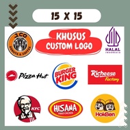 Custom Rice Paper 15x15 Design Laminated Bread Paper Wax Paper Kebab Wrapping Paper