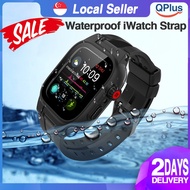 [SG] Waterproof Sport iWatch Case with Strap 2in1 for iWatch Series SE/9/8/7/6/5/4/3/2/1 (40/44/45mm, PC and TPU)
