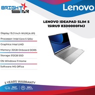 LENOVO Ideapad Slim 5 15IRU9 83D0000FMJ - 15.3" WUXGA IPS/Intel C5-12U/32GB DDR5/512GB SSD/Intel UHD