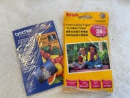 Kodak 優質光面相片噴墨紙 Brother Innobella 光面相片紙 噴墨印表機 光面相片紙