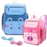Bag pack Kids Schoolbag ATM Machine Tabung Simpanan Safe Box Tabung password Mini ATM machine