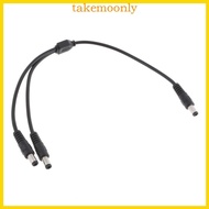 TAK 30CM DC5 5x2 1mm Y Splitter Cable 18AWG Male to Male 5 5MMx2 1MM Splitter
