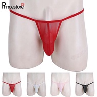 Underwear Mens One Size Sexy Thong Transparent Ultra-thin Bikini Briefs