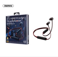 香港潮牌 REMAX  RX-S100  頸掛式 防水藍牙耳機 運動防水藍牙耳機，支援SD卡播放