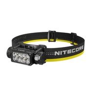 ไฟหน้า NITECORE HC65 UHE 2000 ลูเมนส์ ชาร์จ USB-C ได้ 8 คอร์ NiteLab LED ไฟหน้าแบบคู่ แบตเตอรี่ Li-i