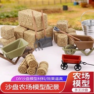 Sand Table Model Farm Miniature Landscape Decoration Ornaments Simulation Grass Duo Small Broom Smal