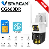 Vstarcam CG663DR Wifi กล้อง IP IP Camera ปลุกไซเรนติดตามอัตโนมัติไฟแฟลชกล้องวงจรปิด
