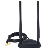 2.4G/5G Dual Frequency Extension Cable Antenna Wifi Router Wireless Network Card 8Db Sma Antenna Mag