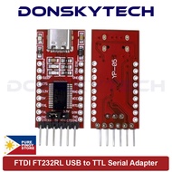 FT232RL USB Type-C to TTL Serial Converter Module FTDI FT232RL USB to UART Adapter 3.3V 5V