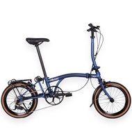 Hachiko A9 Aluminium Trifold Bike 16″ | 9-Speed Shimano Groupset | 10kg | 2026 Collectors Edition (P