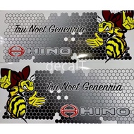 Hino Truck Sticker. Hino Truck Sticker. Hino Truck Honeycomb Sticker. Hino Truck Bee Sticker