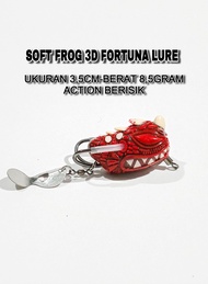 SOFT FROG 3D FORTUNA LURE ACTION BERISIK